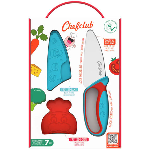 Picture of Little Chef Cutting Knife Blue